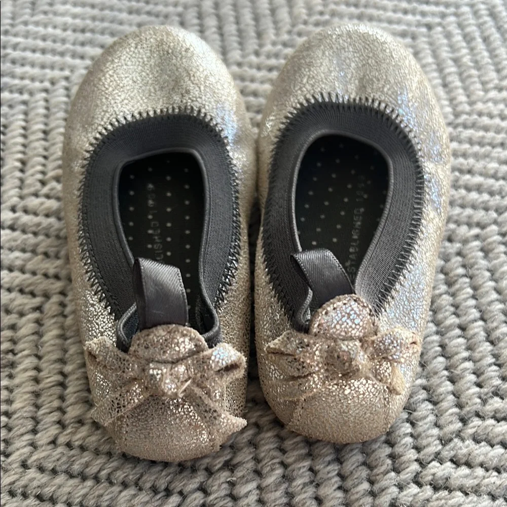 Gap Silver Glitter Kids Shoes